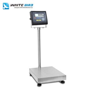 WHITE BIRD I30 HIGH RESOLUTION MILD STEEL SINGLE CELL PLATFORM SCALE